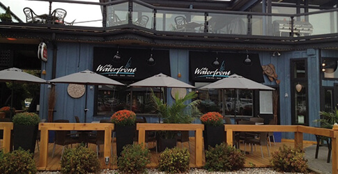The Waterfront restaurant patio