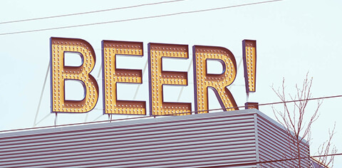 A beer store