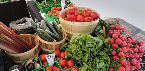 Fruits and vegetables